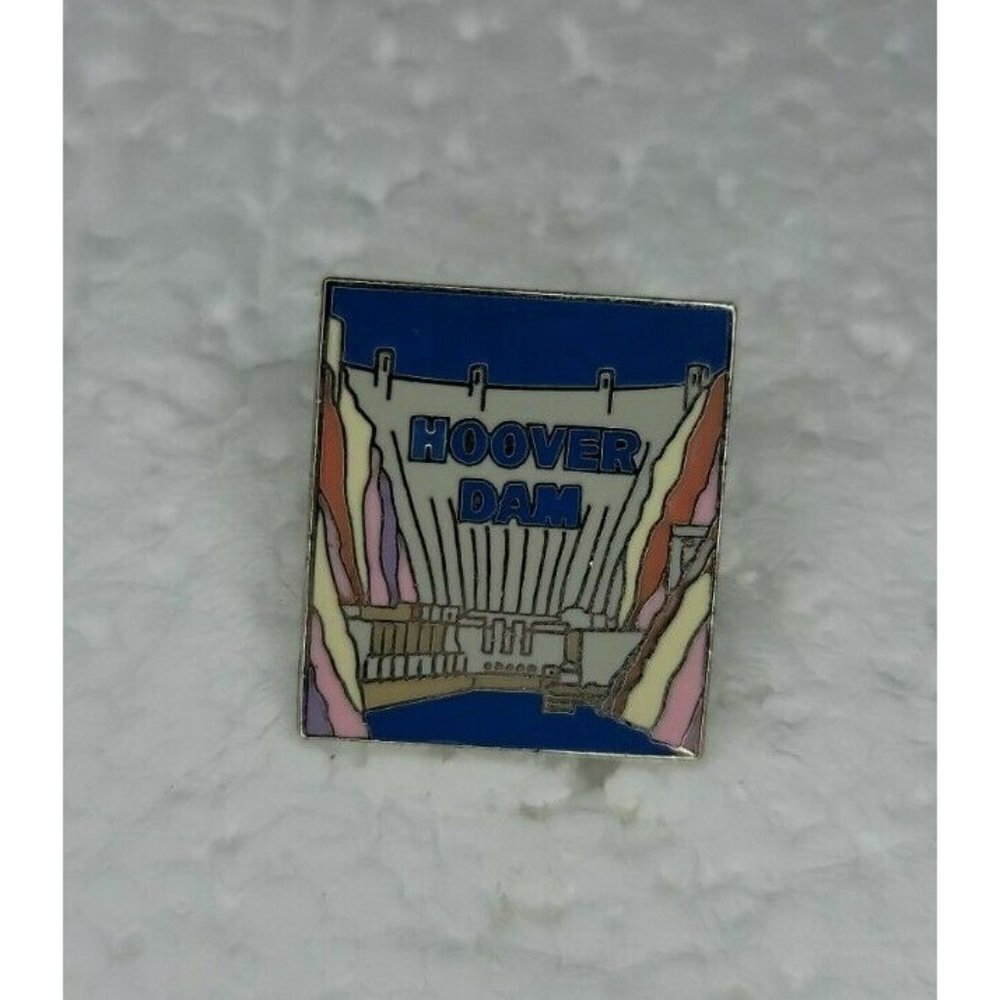 Hoover  Dam  Hat‎ Lapel Tie  Travel  Pin